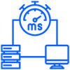 network route latency icon